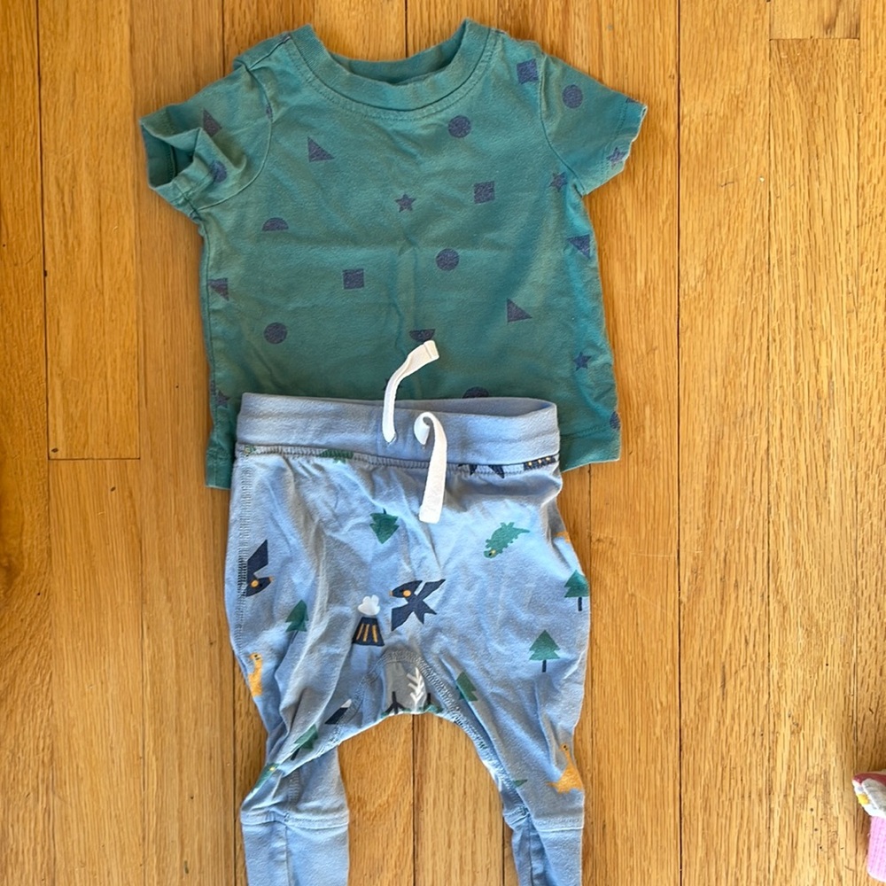 Hanna Anderson top and bottom set